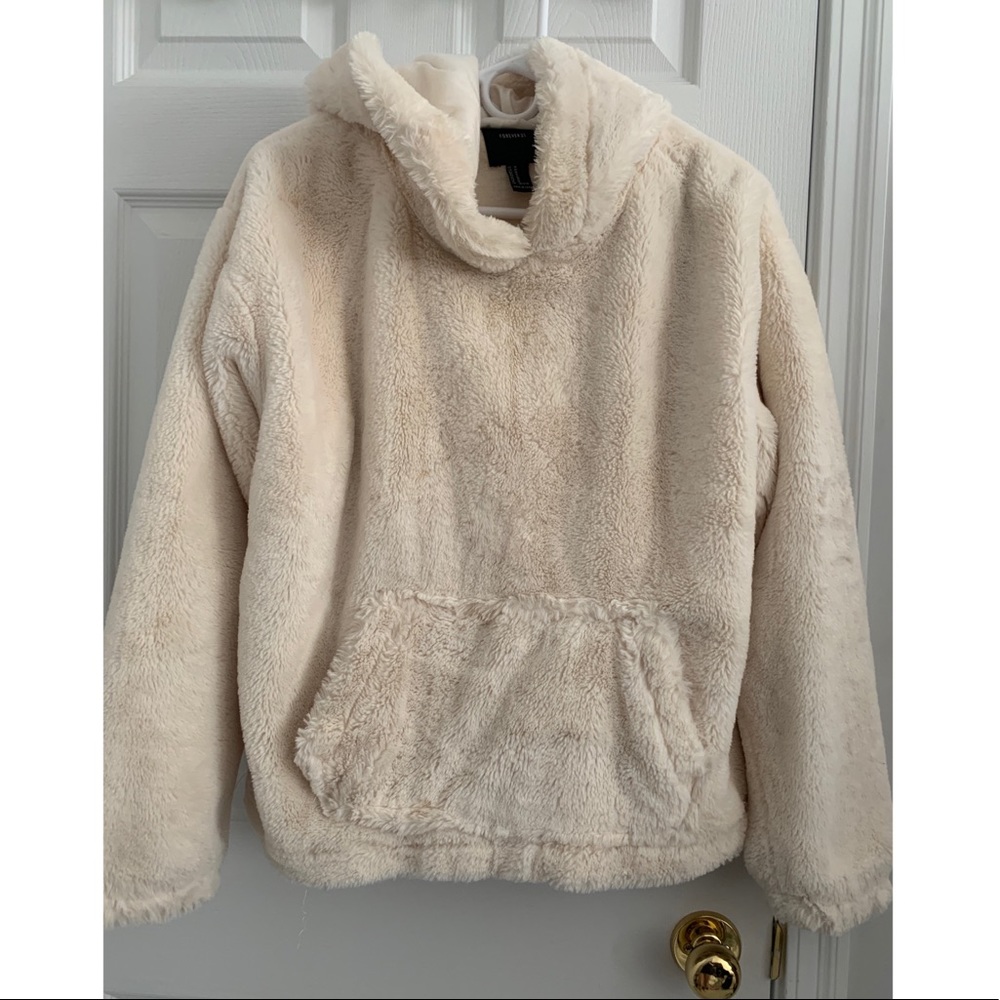 Fluffy Over-sized Hoodie